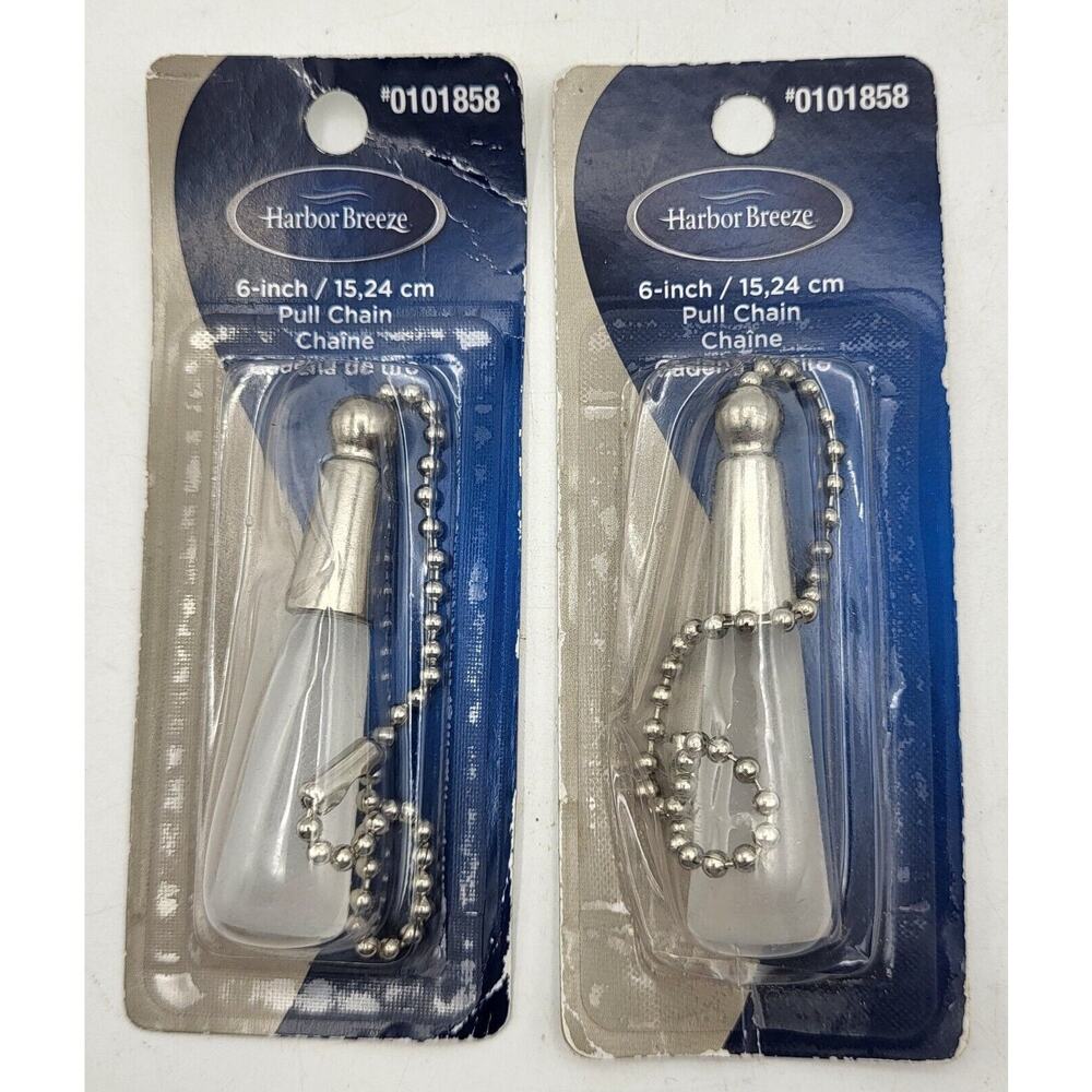 Harbor Breeze 6" Pull Chain Model 40365 Set of 2 NEW